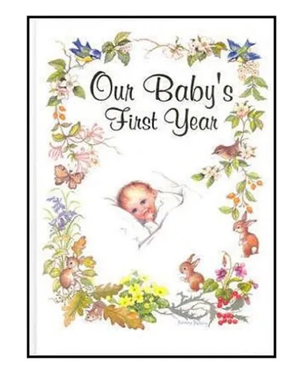 Future Books Babys First Year White - English