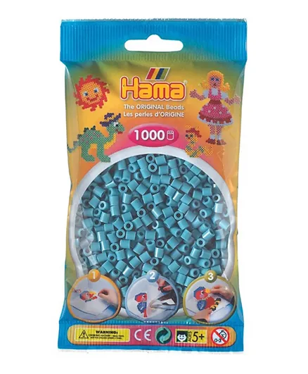 Hama Midi Beads in Bag - Turquoise