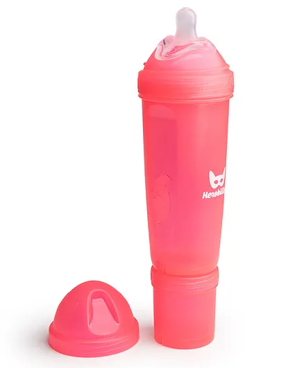 Herobility Baby Bottle Dark Pink - 340 ml