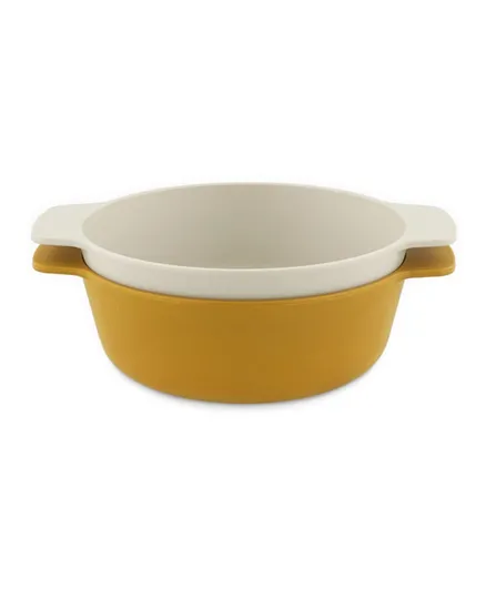 Trixie PLA Bowl Mustard - Pack of 2