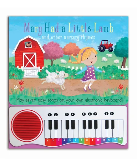 Piano Book Mary Had A Little Lamb - English