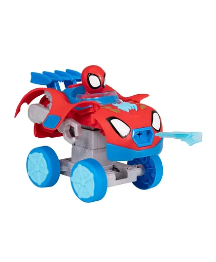 Jaswar Spidey N Friends Vehicle Spidey Mech Web Crawler - Blue & Red