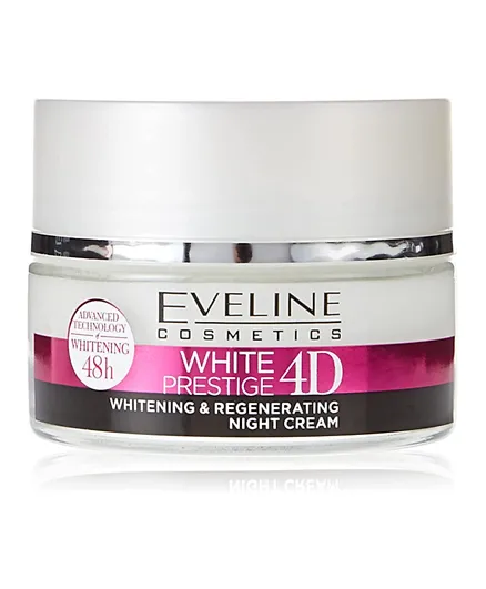 EVELINE White Prestige 4D Intensive White Night Cream - 50mL