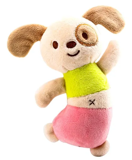 Tololo Baby Rattle Appease Animal Toy Dog - Multicolour
