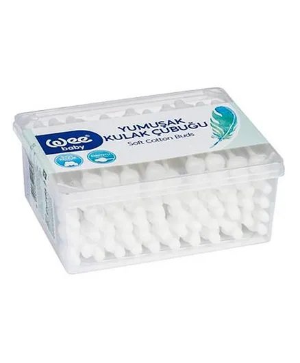 Wee Baby Cotton Buds - 60 Pieces