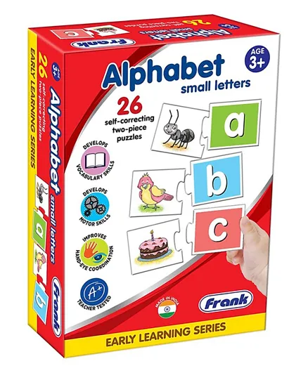 Frank Alphabet Small 26 Pack Puzzle - 52 Pieces