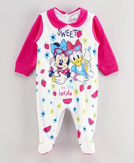 Disney Minnie & Daisy Sleepsuit - Fusia