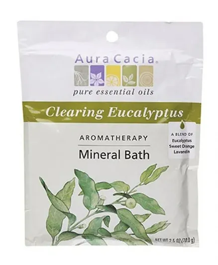 AURA CACIA Clearing Eucalyptus Mineral Bath - 70.9g
