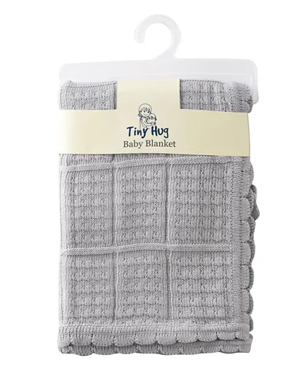 تيني هاغ بطانية للأطفال - رمادي