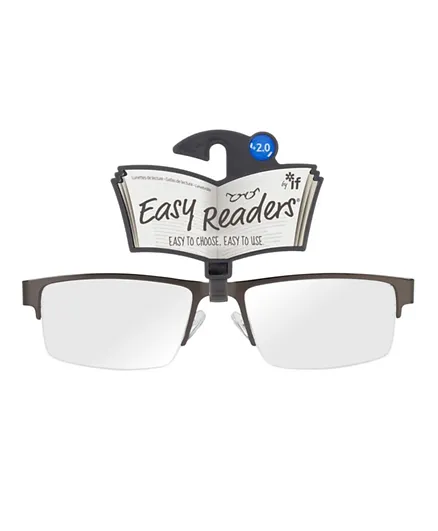 نظارات قراءة إيزي ريدرز بإطار نصفي من آي إف - +2.0