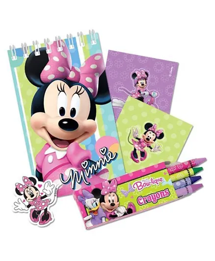 Amscan Minnie Mouse Pink Stationary Favor Pack - 20 Pieces