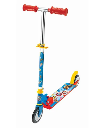 Smoby Paw Patrol 2 Wheel Foldable Scooter - Blue