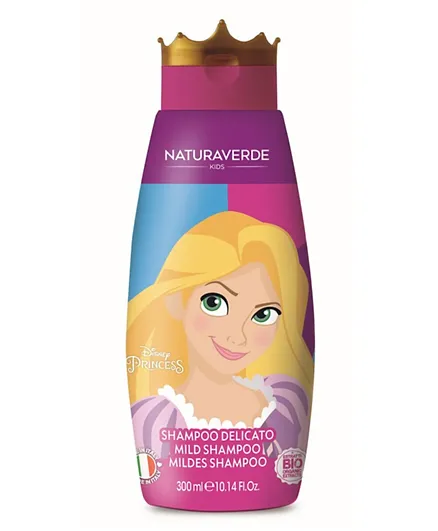 NATURAVERDE Disney Princess Shampoo Ariel with Organic Honey Extract - 300mL