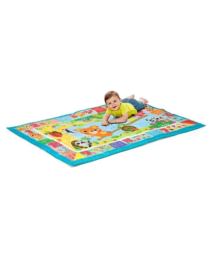 Chicco Toy Move N Grow XXL Forest Playmat - Multicolour