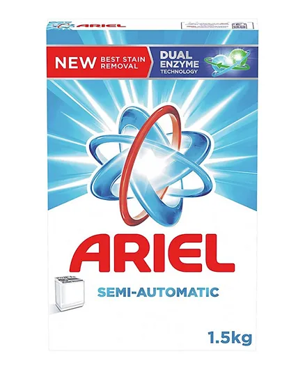Ariel Powder Laundry Detergent Original Scent - 1.5 kg