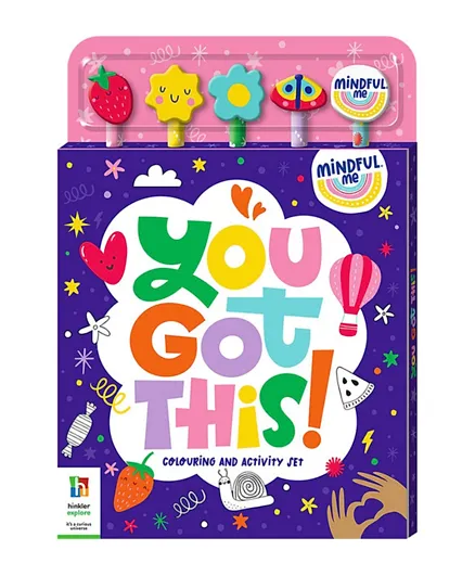 Mindful Me You Got This! Colouring and Activity Book - English