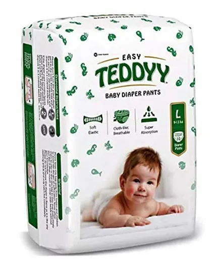 Teddyy Baby Diapers Pants Easy Size 4 - 5 Pieces