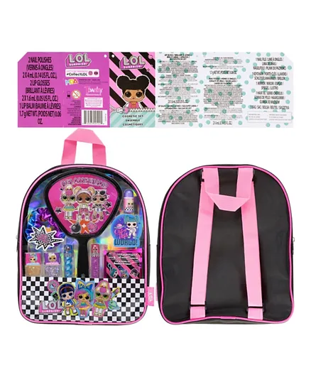 Townley Girl L.O.L Surprise Backpack Cosmetic Makeup Set