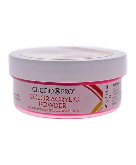 Cuccio Pro Colour Acrylic Powder Neon Raspberry - 45g