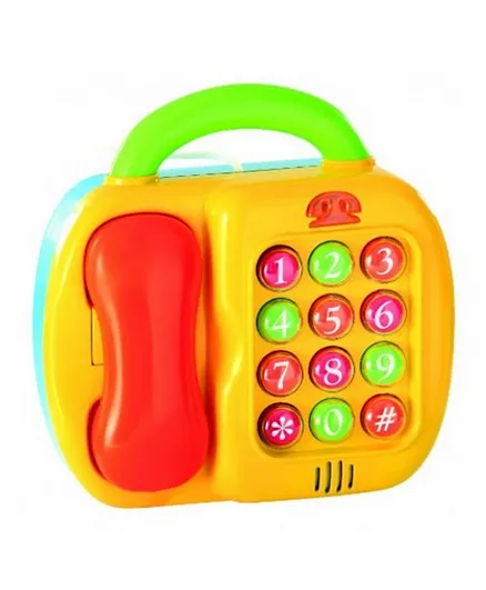 PlayGo 2 in 1 Telephone And Magic Board - Yellow