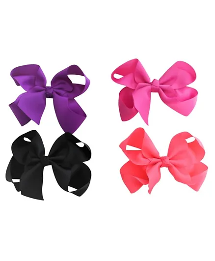 Viva La Bow Fall Bow Clips - Pack of 4