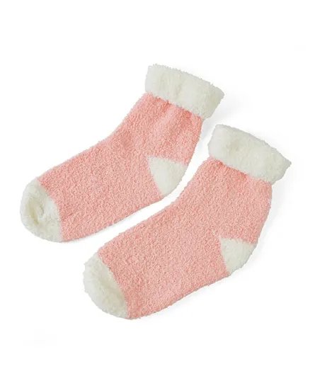 Prickly Pear Cozy Slipper Socks