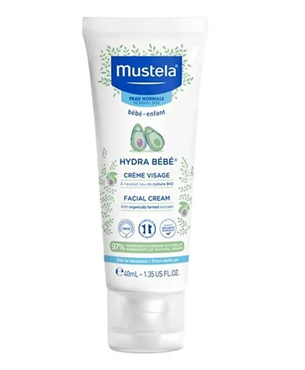 Mustela Hydra Bebe Facial Cream -  40ml