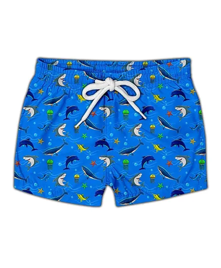 Slipstop Olympos Swim Shorts - Blue