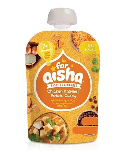 FOR AISHA Chicken & Sweet Potato Curry 2 - 130g
