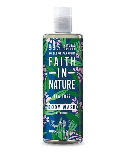 Faith in Nature Body Wash Tea Tree - 400mL