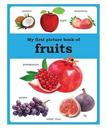 My First Picture Book Of Fruits - English