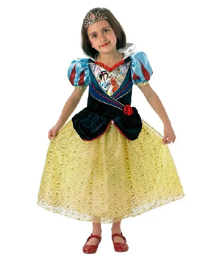 Rubie's Disney Snow White Shimmer Costume - Yellow Blue