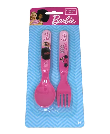 Barbie PP Cutlery Set - 2 Pieces