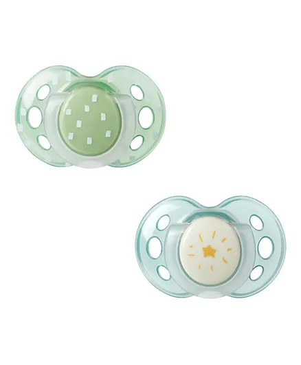 Tommee Tippee Anytime Soothers - 2 Pieces