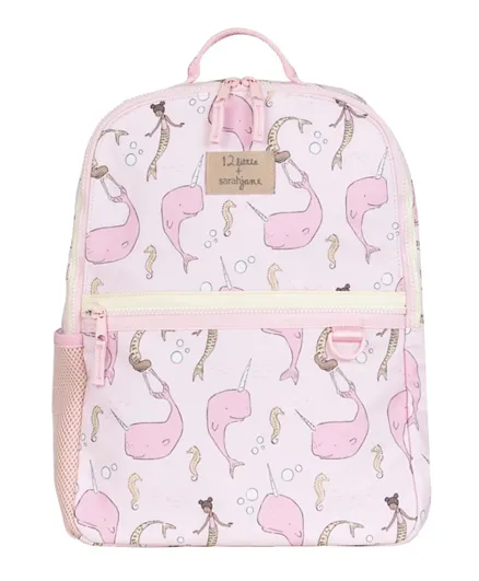 TWELVElittle Kids Under the Sea Backpack Pink - 15 inches