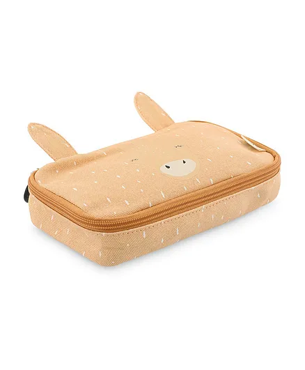 Trixie Mrs. Giraffe Rectangular Pencil Case - Orange