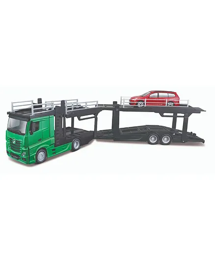 Bburago 1:43 Str Fire Mercedes Benz Actros Multicar Carrier - Assorted