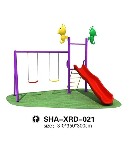 Myts Mega Kids Pinokiyo Style Slide And Swing