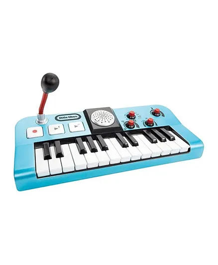 لوحة مفاتيح لعبة ماي ريل جام مع ميكروفون وحقيبة من ليتل تايكس.