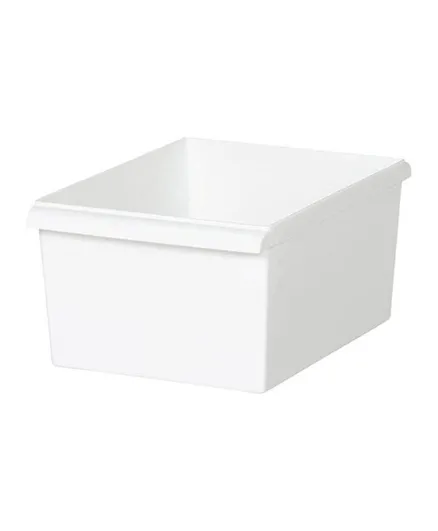 Like It Storage Container Slim Shallow - White