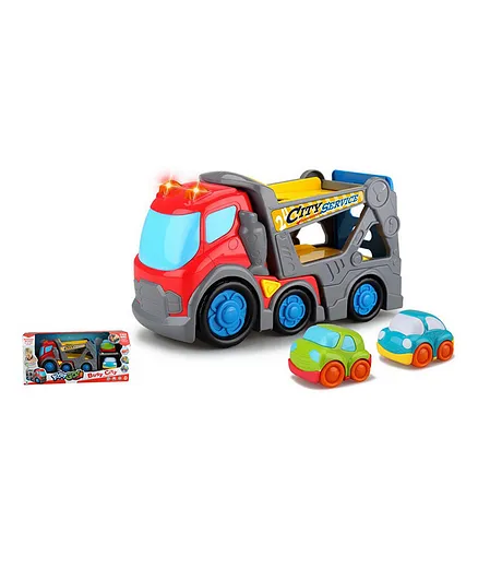 Kiddy Free Wheel Auto Transport Broker With Lights & Sound