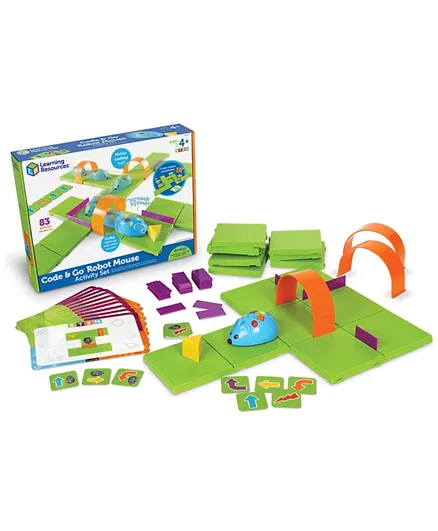 Learning Resources Code & Go Robot Mouse Activity Set - 83 Pieces