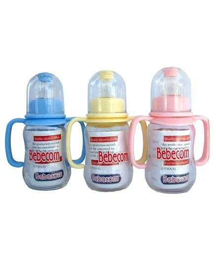 Bebecom Standard Plastic Bottle 150ml Pack of 1 - Assorted Colours