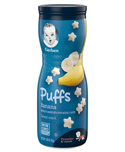 Gerber Banana Puffs - 42g