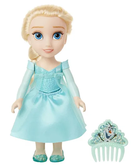 Disney Frozen 2  Petite Elsa With Comb - Blue