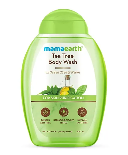 Mamaearth Tea Tree Body Wash - 300ml
