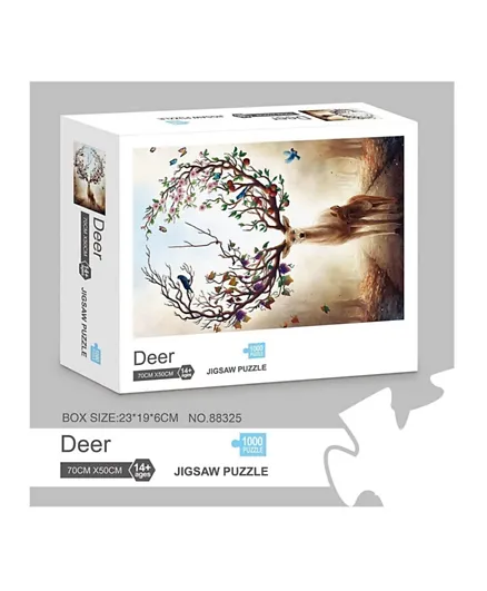 Jigsaw Puzzles Paper Home Wall Decor Deer - 1000 Pieces