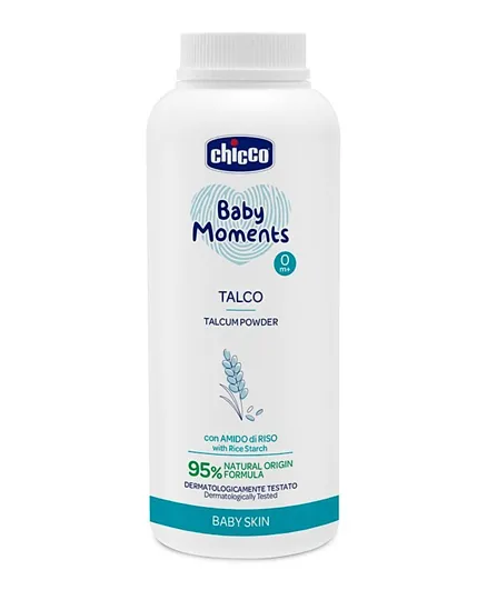 Chicco Baby Moments Talcum Powder for Baby Skin - 150g