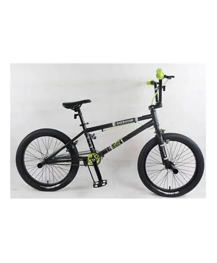 Little Angel Kids Bicycle Black Green - 20 Inches