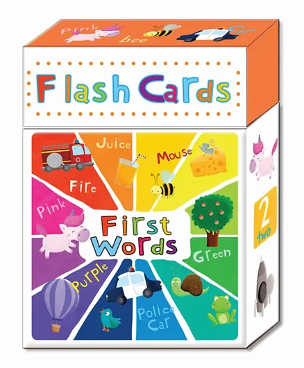 North Parade Publishing Flash Cards First Words